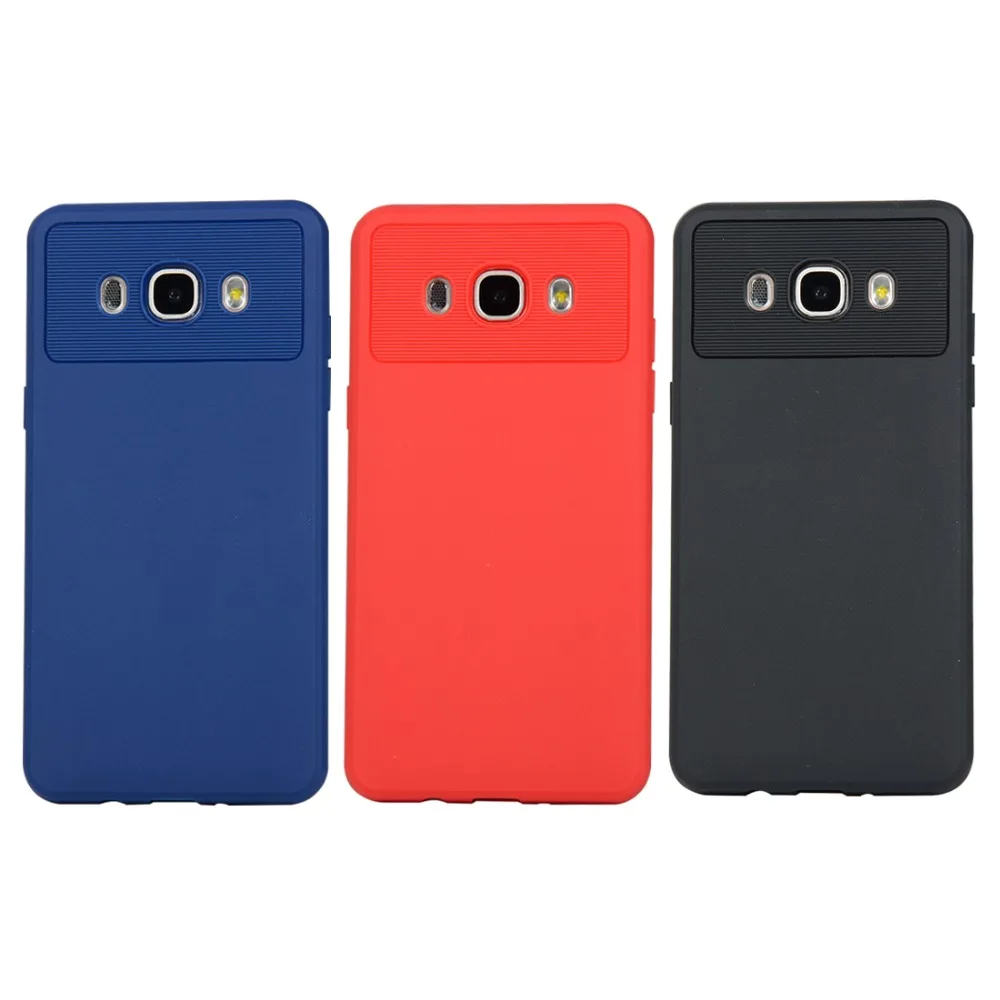 

Simple Solid Plain Matte Soft TPU Case for Samsung Galaxy J3 J5 J7 2016 Anti-Skid Anti-Fingerprint Rubber Slim case for J310
