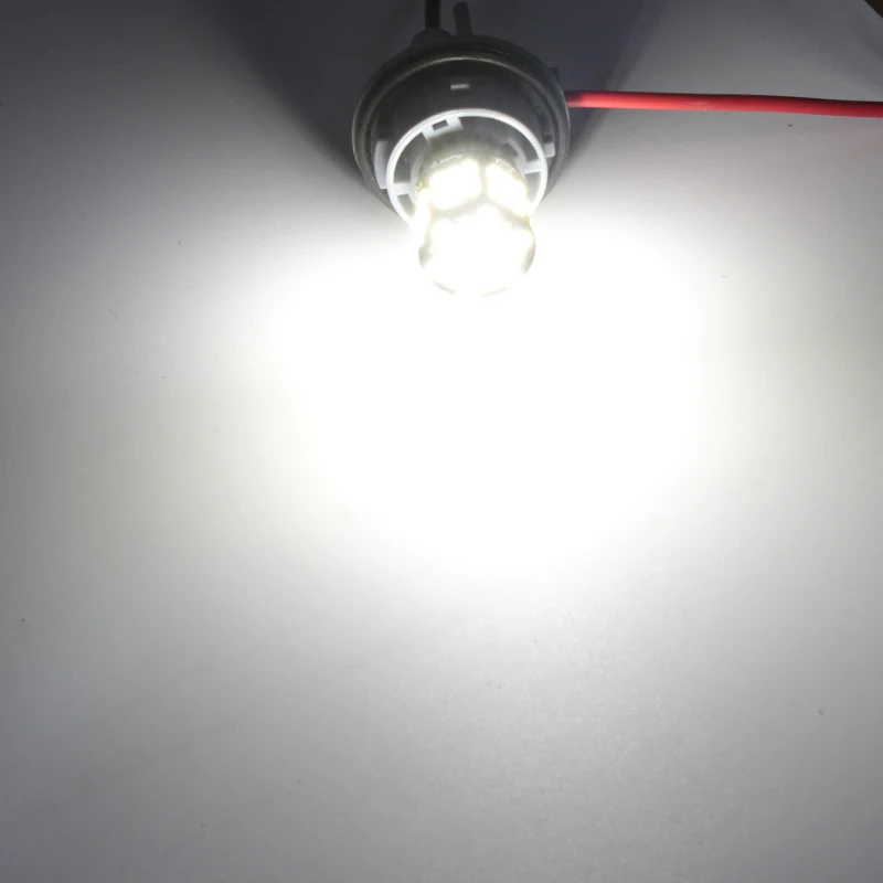 Супер белая лампа P21W 1156 BA15S 1157 BAY15D 6000K 2 Вт smd 3014 светодиодов 12 В 24 автомобильная