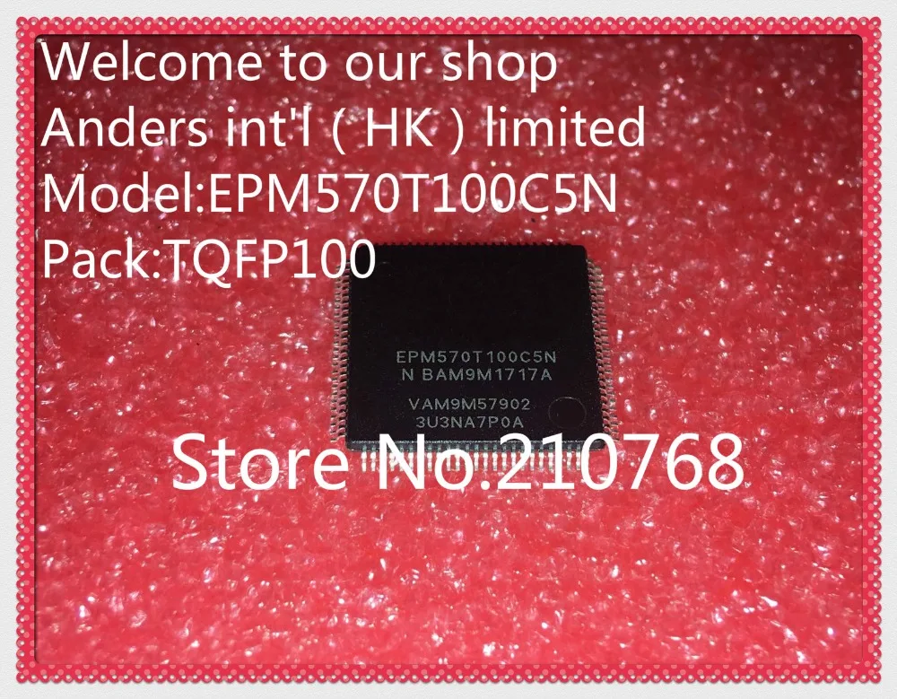 

10pcs/lot EPM570T100C5N EPM570T100C5 EPM570T100 TQFP100