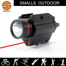 Открытый Охота оружие света Тактический Fleshlight M6 светодиодный фонарик Combo Красный лазерный прицел для прицел подходит 20 мм Rail