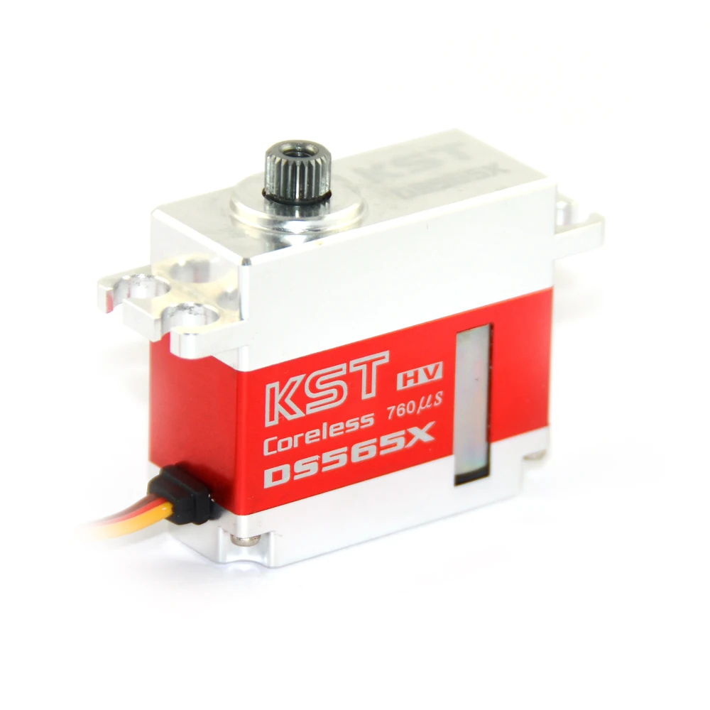 

KST DS565X 8.4V 6kg 0.05sec HV Digital Metal Gear Servo Motor for UAV Helicopter Airplane RC Models