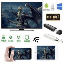 WiFi дисплей ключ беспроводной дисплей приемник HDMI ключ для Ipad Macbook ноутбук для Iphone Android HDTV проектор монитор
