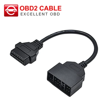 

OBD2 16pin female connector cable for toyota 22pin diagnostic tool Cable High quality Free Shipping