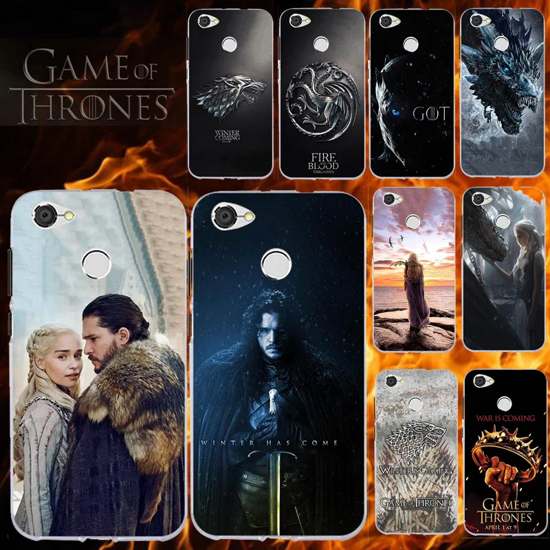 

Case for ZTE Blade A6 A 6 Cover Coque for ZTE Blade A6 Lite Protective Bumper Phone Back Cover for Game Of Thrones Seasons 8