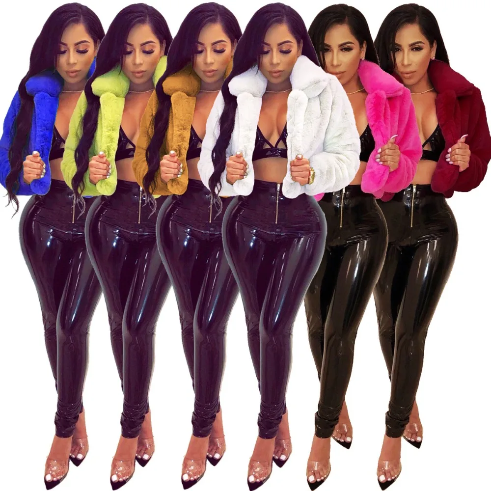 Lâche En Chaud Casual La camel Pardessus Taille D'hiver Bleu Fausse 2019 Doux Outwear Manteaux Red Dames Fourrure bourgogne Épaissir blanc Veste Plus Élégant rose Et Solide apple Green 7ZxXfwAnqX