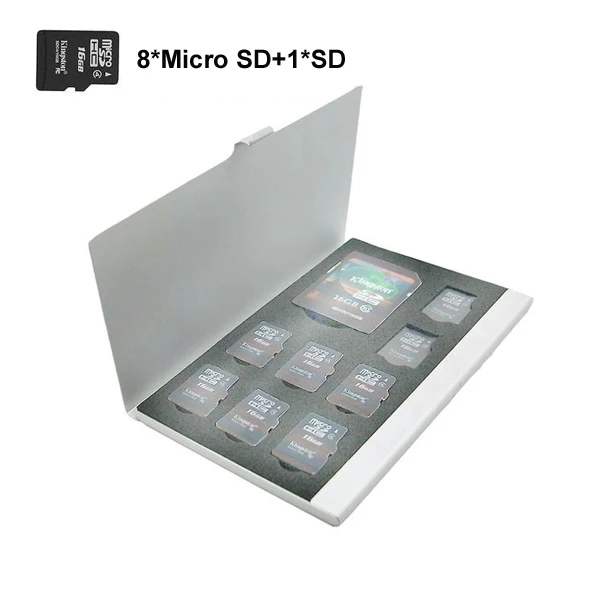 

All in one Memory card holder Memory card case microSD card box
