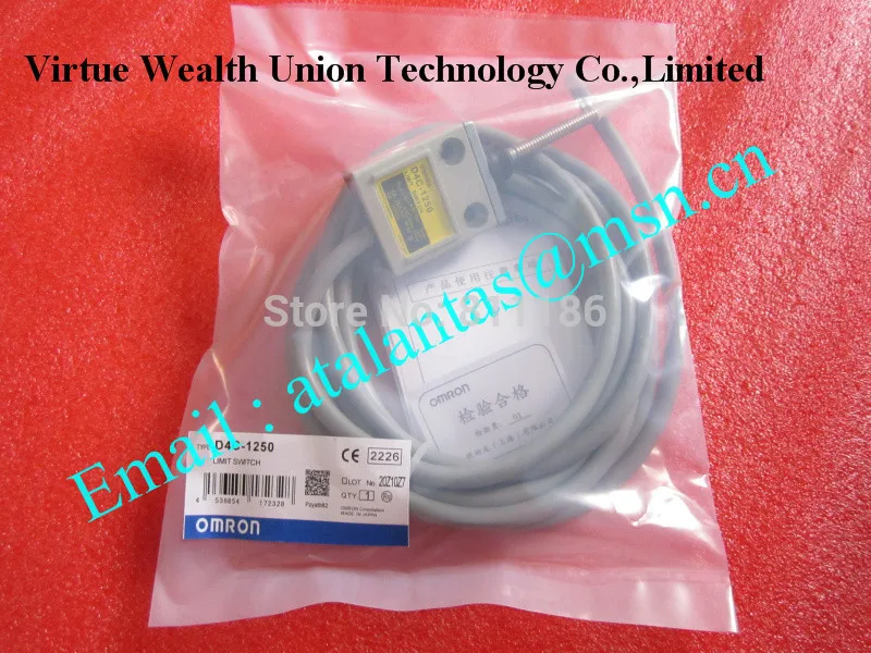 

5pcs/lot limit switch D4C-1250 is new in stock