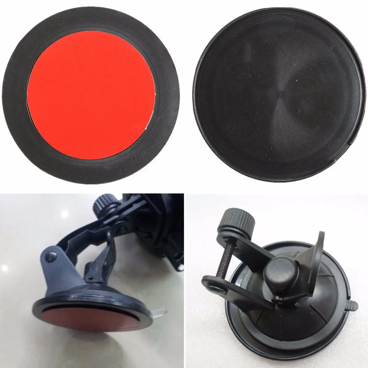 

2Pcs 80mm Adhesive Sticky Sucker Dashboard Suction Cup Disc Disk Pad For Car GPS Phone Holder Mount