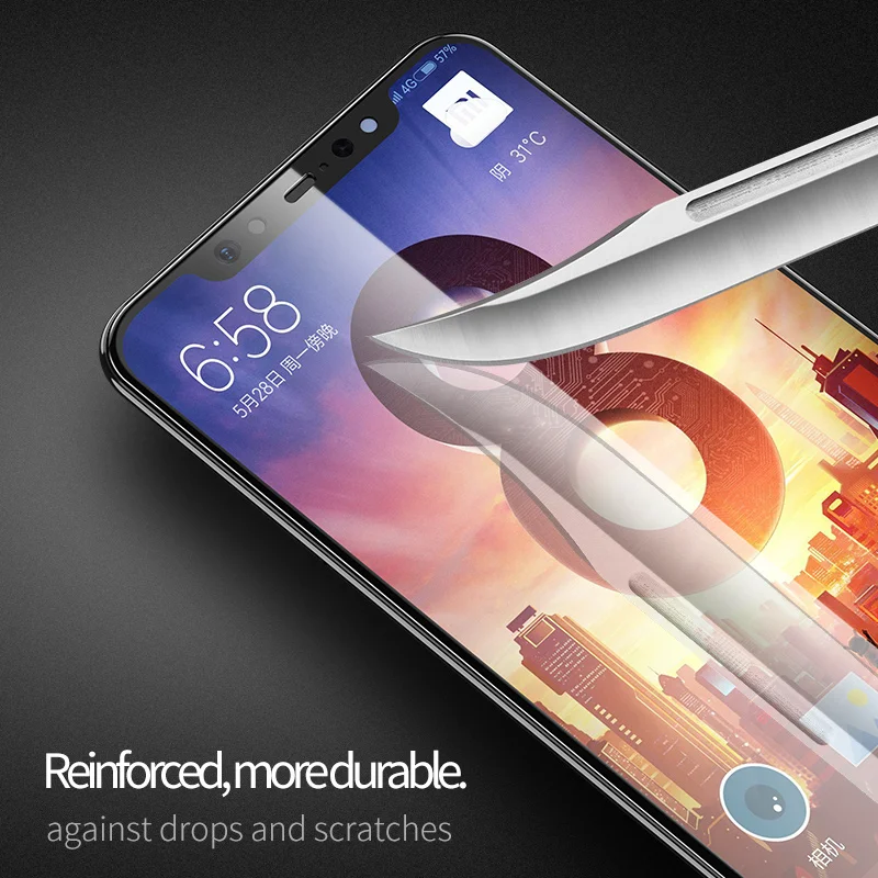 MSVII Защита экрана для Xiaomi Mi8 5D с закругленными краями закаленное стекло SE