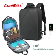 15 дюймовый ноутбук рюкзак анти-cheft водоотталкивающий нейлоновый Для мужчин 15,6 дюймов ноутбук рюкзак