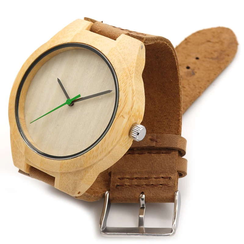 

2017 Fashion BOBO BIRD Men's Designer Watch Natural Bamboo Wood Quartz Watch With Real Leather Strap Japanese Movement Relogio