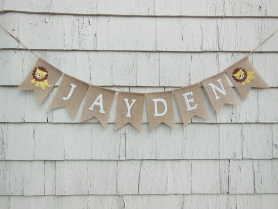 safari bunting nursery