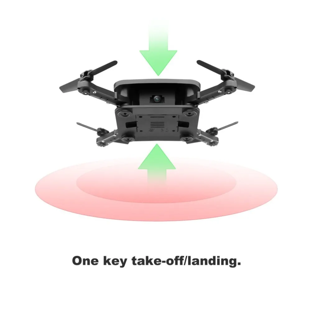SMRC S1 складной Квадрокоптер карманный мини Радиоуправляемый Дрон удерживающий высоту Безголовый режим датчик силы тяжести телефон приложение управление самолетом