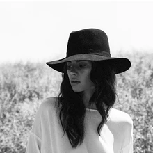 Новая английская стильная Рождественская фетровая шляпа в стиле джаз шляпа для мужчин и женщин Шерсть модная осенне-зимняя ретро мягкая фетровая шляпа