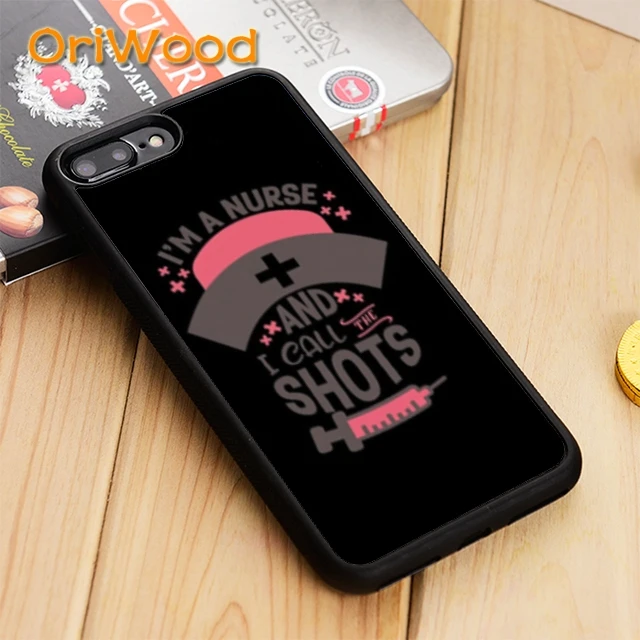 

OriWood Stethoscope Heart Nursing Nurse Case cover for iPhone 6s 7 8 plus X XR XS 11 pro max Samsung Galaxy S6 S7 S8 S9 S10 plus