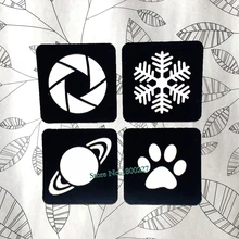 Рождественские снежинки шаблон полые трафареты татуировки девушка лапы животных планеты шаблон татуировки наклейка паста дети Аэрограф краски