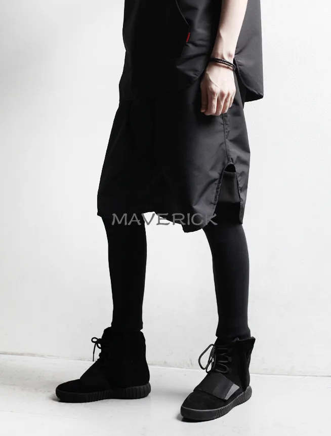 Новинка г. Женская и мужская одежда Bigbang стилист для волос модные открытые раздельные Индивидуальные Ленты шорты костюмы 27-44