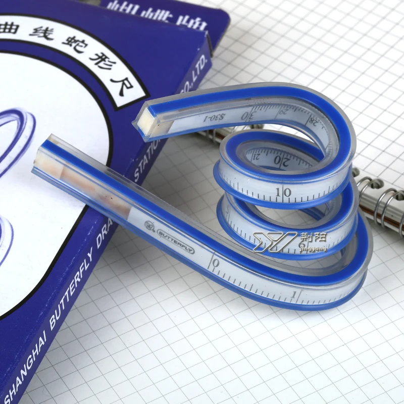 Гибкая линейка в форме змеи 30/ 50/ 60 см|flexible ruler|design rulerfashion design rulers |
