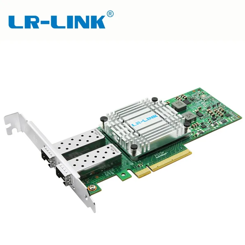 LR-LINK 9812BF-2SFP + двойной порт 10 Гб nic ethernet Сетевая карта pci-e волоконно-оптический адаптер lan Карта Intel X710-DA2 Совместимость