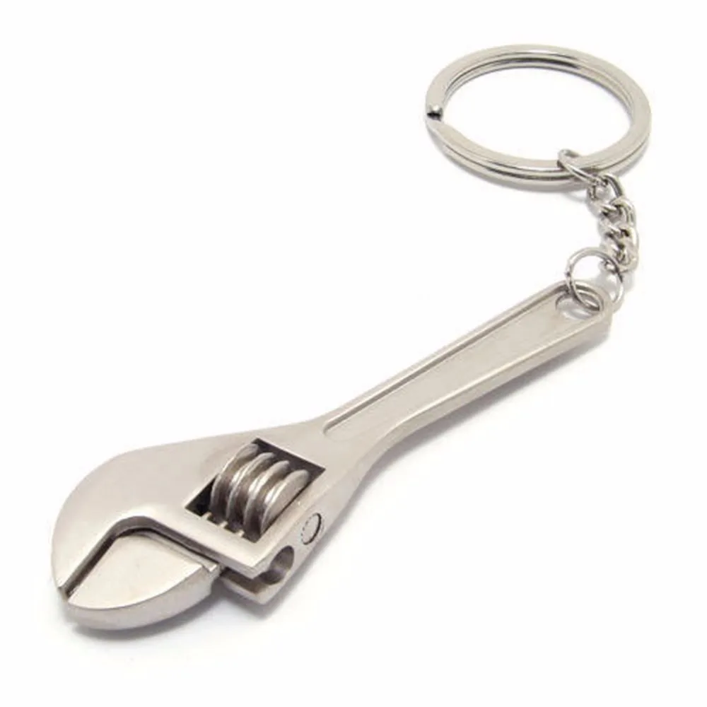 Мини-разводной ключ гаечный ключ с кольцо брелок Портативный мини Ручной инструмент ключ подарок