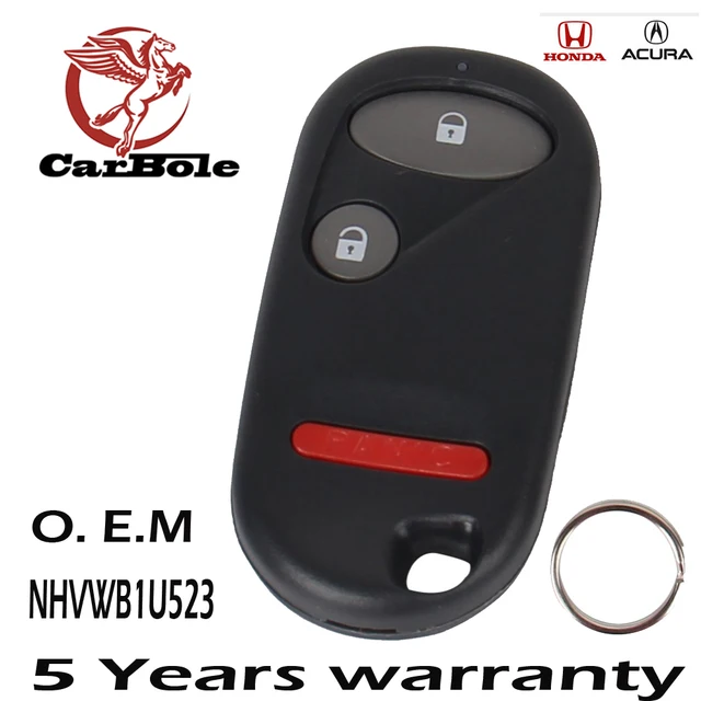 Carbole Keyless Entry Remote Key Fob Clicker Transmitter For Carbole Keyless Entry Remote Key Fob Clicker Transmitter For Nhvwb1u523 2001 2005 Honda Civic Ker015 Nhvwb1u521