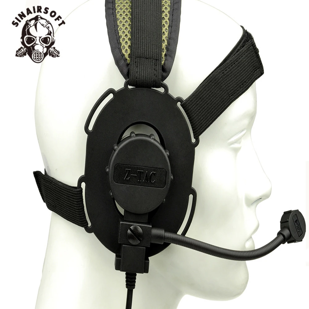 

SINAIRSOFT Z-tactical Adjustable Harness Military Airsoft Hunting Sniper Bowman Evo III Airsoft Paintball Tactical Headset Z 029