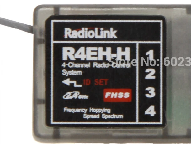 

RadioLink R4EH-H R4EH-G 2.4 ghz Receiver for Radiolink 2.4GHz 4CH RC3S TX rc car boat remote control toys