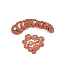 Высокое качество саксофон аксессуары Горячая 26 шт. саксофон кожаные колодки Замена для альт саксофона пластик