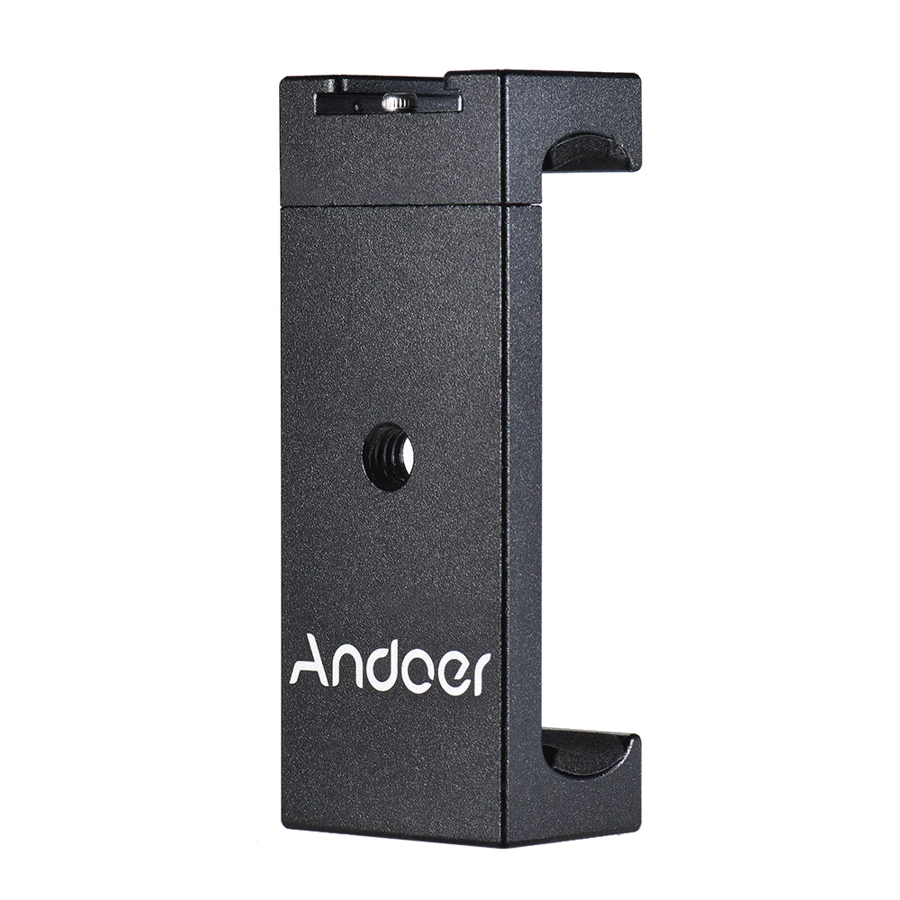 Andoer телефон штатив крепление адаптер кронштейн держатель зажим для iPhone X 8 7 6s для samsung Смартфон Sony держатель с холодным башмаком