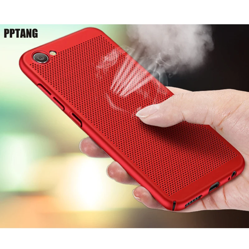 

Heat Dissipation Phone Case For Redmi 5 Plus 5A 5 For Xiaomi Mix 2 2S Note 3 Cover Cool Matte Hard PC Spraying Hollow phone Bag
