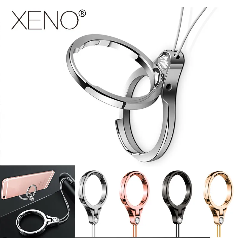 

Universal Finger Ring Stand Holder mobile car Phone 2in1 stand lazy neck phone holder For samsung galaxy s9 note s8 one plus 5t