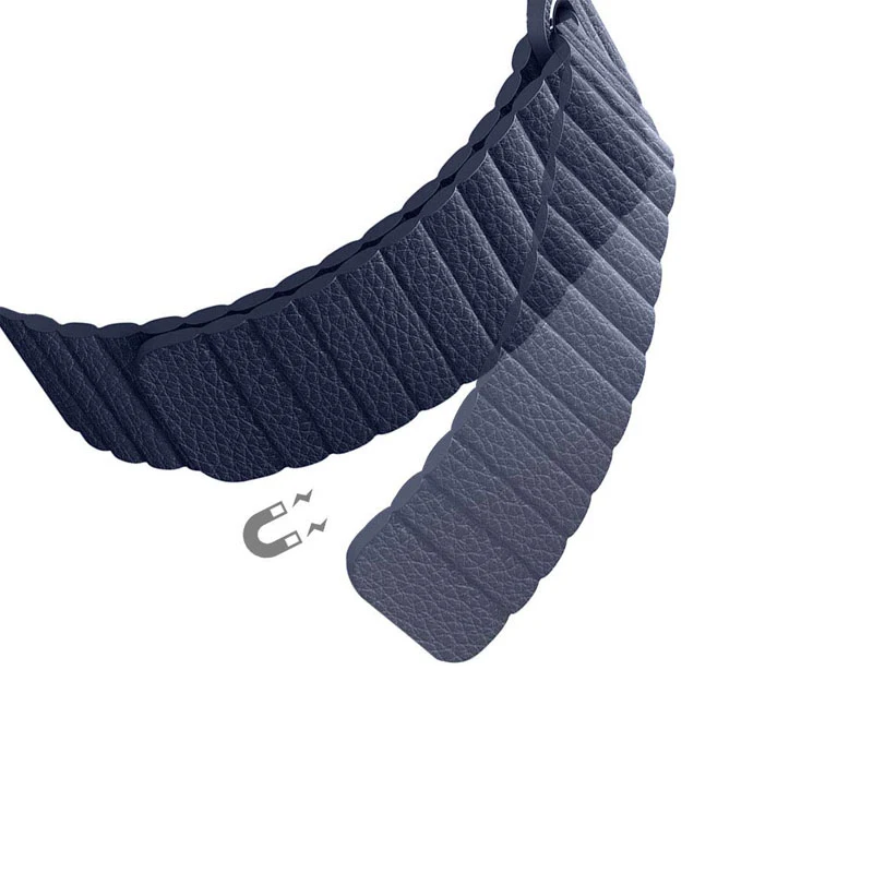 Genuine leather strap for apple watch 4/3/2/1 band 42mm 38mm 44mm 40mm belt Magnetic watchband for iwatch bracelet accessories Genuine leather strap for apple watch 4/3/2/1 band 42mm 38mm 44mm 40mm belt Magnetic watchband for iwatch bracelet accessories