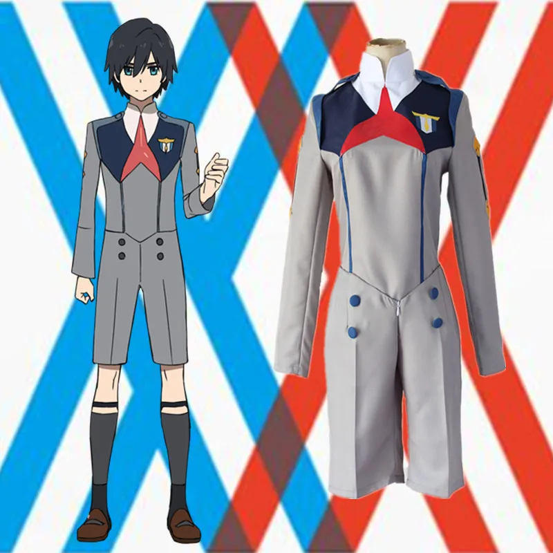 2019 аниме Дарлинг в FRANXX Cos Хиро ICHIGO Zero два Мику KOKORO школьная форма косплэй костюм наборы для ухода за кожей костюм на Хэллоуин наряд