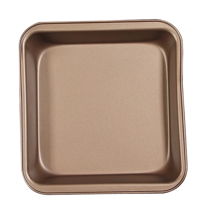 

New Square Shape Metal Cake Mold High Qulity Pizza Plate Non-stick Bread Pan Pastry Baking Tools Kitchen Gadgets Easy To Clean