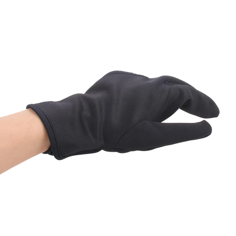 Protective Gloves Safety Gloves Hairdressing Three Fingers Anti-hot For Flat Iron Heat Resistant Hair Straightening Curling Styling