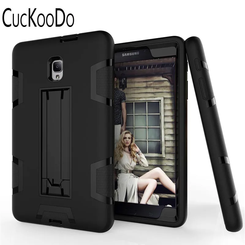 CucKooDo Hybrid Rugged Heavy Duty Hard Back Case Cover with Kickstand