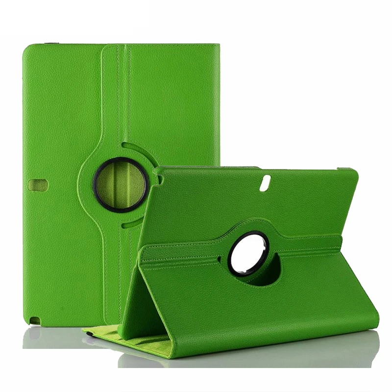 KiKiss 360 Degree Rotating Case For Samsung Galaxy Tab Note Pro 12.2 SM P900 P901 P905 12.2&quot Flip Stand PU Leather Bracket Cover |
