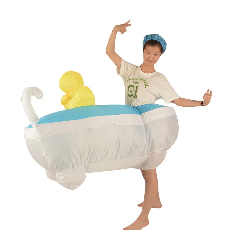 Disfraces Adults Good Clean Fun Inflatable Bathtub Costume Purim Fancy
