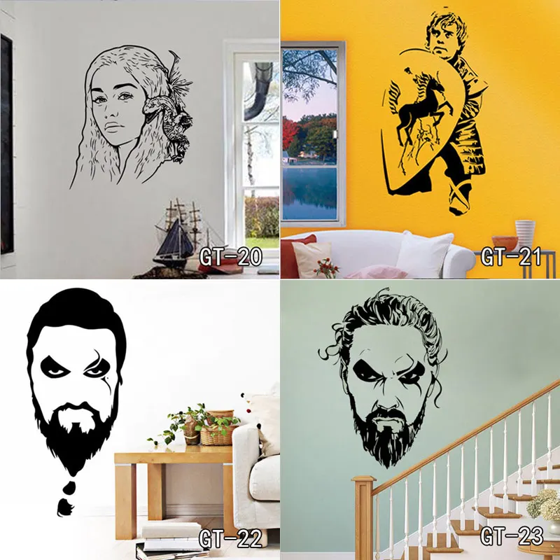 New Vinyl Design Game of Thrones Poster Iron Throne Sticker Decal Wall Stickers Painting Mural Art Home Decor | Дом и сад