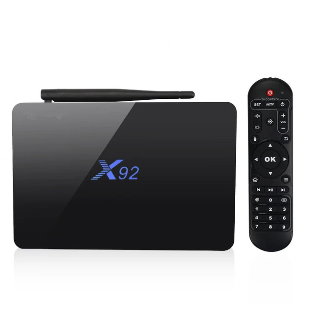 

X92 Android 7.1 Smart TV BOX 4K H.265 Amlogic S912 Octa Core support 2.4G 5G wireless WIFI Set Top Box