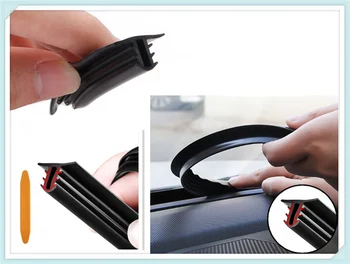

1.6/2M instrument car windshield glue strip front center console seal for Porsche Macan Cayenne 911 Panamera Mission