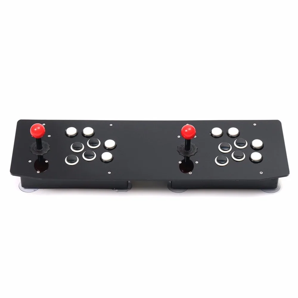 Ergonomic Design Double Arcade Stick Video Game Joystick Controller Gamepad For Windows PC Enjoy Fun Game цена Ergonomic Design Double Arcade Stick Video Game Joystick Controller Gamepad For Windows PC Enjoy Fun Game цены онлайн