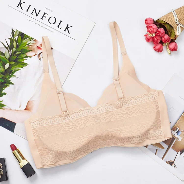 Jerrinut Sexy Push Up Bra Lace Seamless Bra Wire Free Breathable BH Underwear Women Lingerie Bras For Women Bralette  5