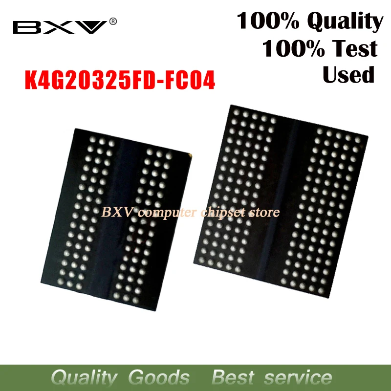 4 шт. 100% тест очень хороший продукт K4G20325FD-FC04 микросхем K4G20325FD FC04 BGA | Электронные