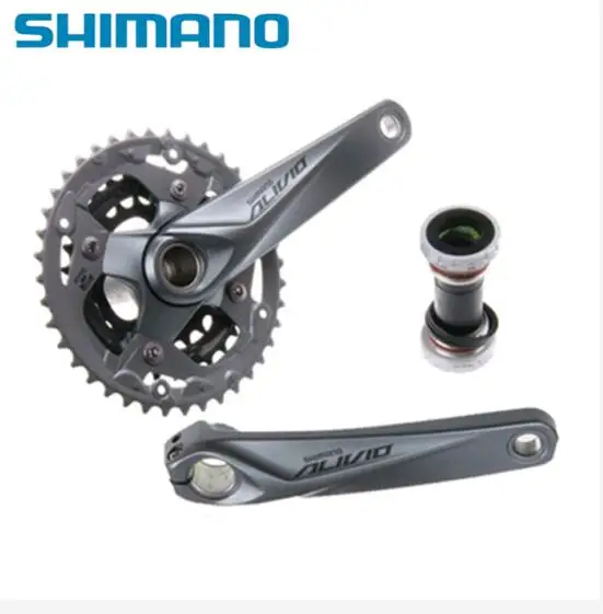 

Shimano FC M4050 T4060 with BB52 Alivio 3x9S Speed MTB Bicycle Crankset 170mm