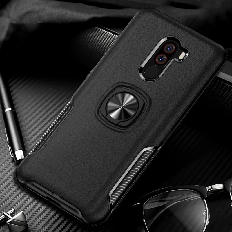 

Metal Finger Ring Car Stand Case Xiaomi Mi 9 Redmi Note 6 Pro 6Pro 4 X Phone Back Cover Xiomi Xiaomi Mi F1 A2 Mi 6 Mix 2s Case