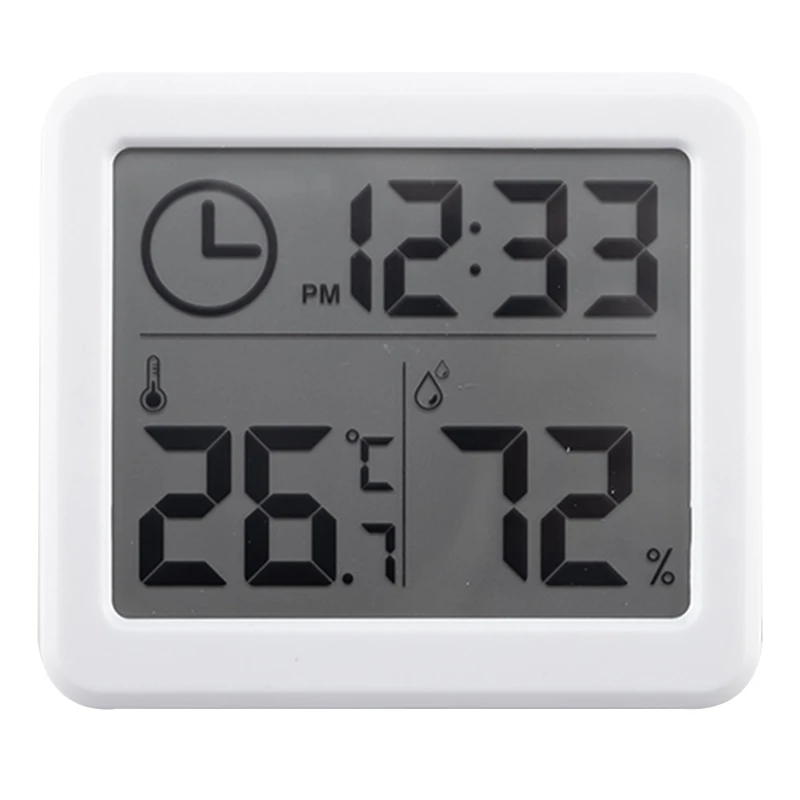 

2019 Ultra-thin Simple LCD Digital LCD Hygrometer Thermometer Accurate And Durable Electronic Energy-saving Temperature