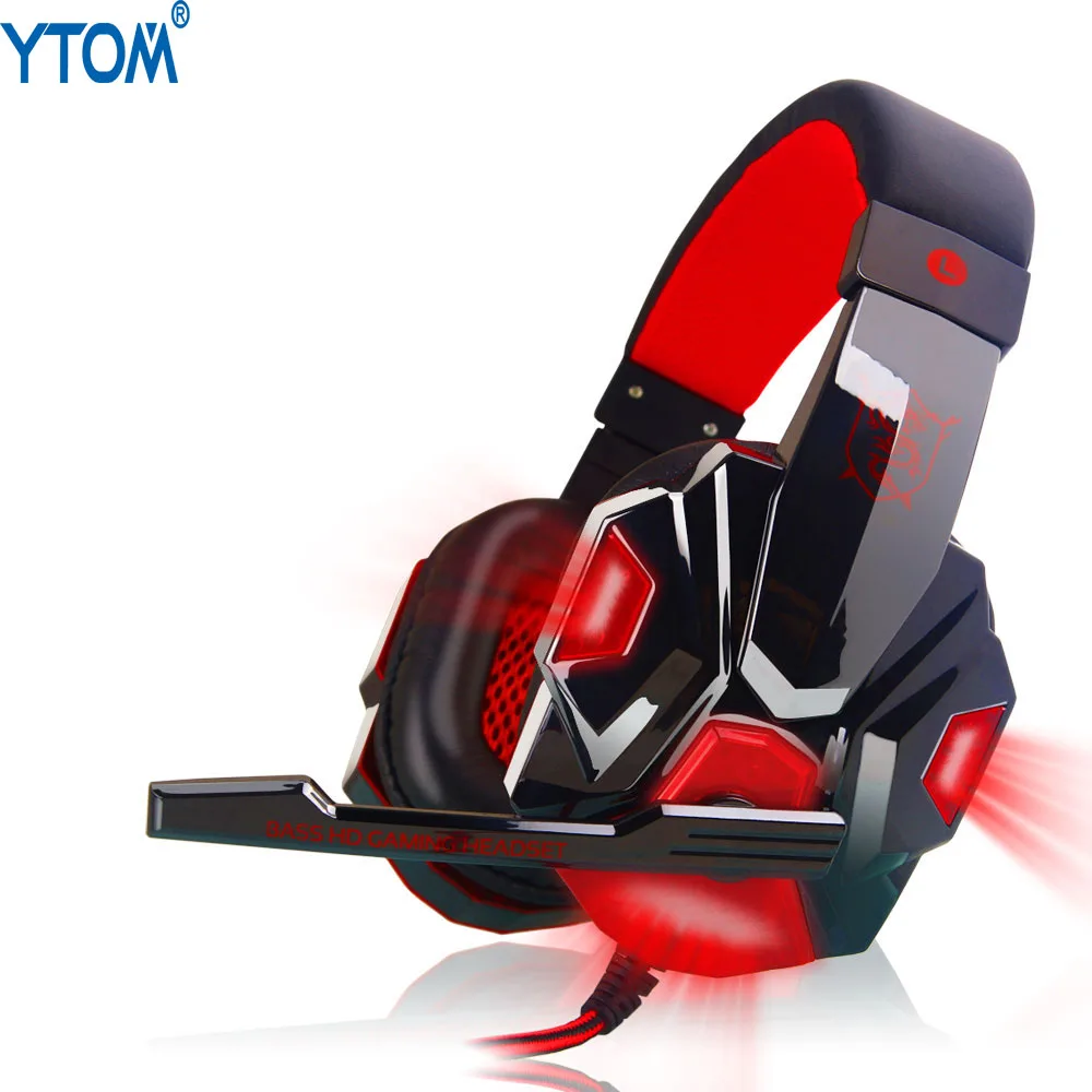 Игровые наушники YTOM PC780 с глубокими басами стереонаушники игровая гарнитура