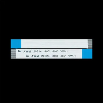 

100pcs 15cm-0.5mm-14P AWM 20624 150mm Length 0.5mm Pitch 14Pin Anisotropy Flexible Flat Cable FFC / FPC Fourteen Pin