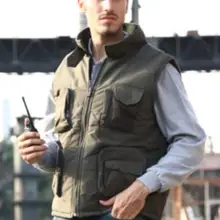 Свадебная фотография директор жилет мужской репортер с карманами куртка без рукавов